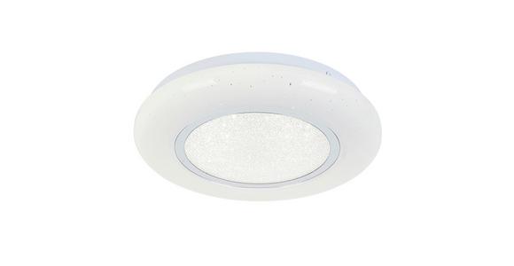 Led-deckenleuchte Elma - Chromfarben/Weiß, MODERN, Kunststoff/Metall (26/5,5cm) - Luca Bessoni
