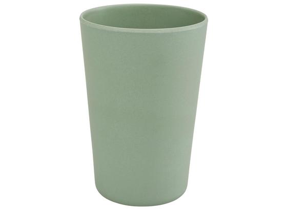 Hrnček Anabel - mätovozelená, Natur, plast/prírodné materiály (9/13cm) - Zandiara Hrnček Anabel - mätovozelená, Natur, plast/prírodné materiály (9/13cm) - Zandiara