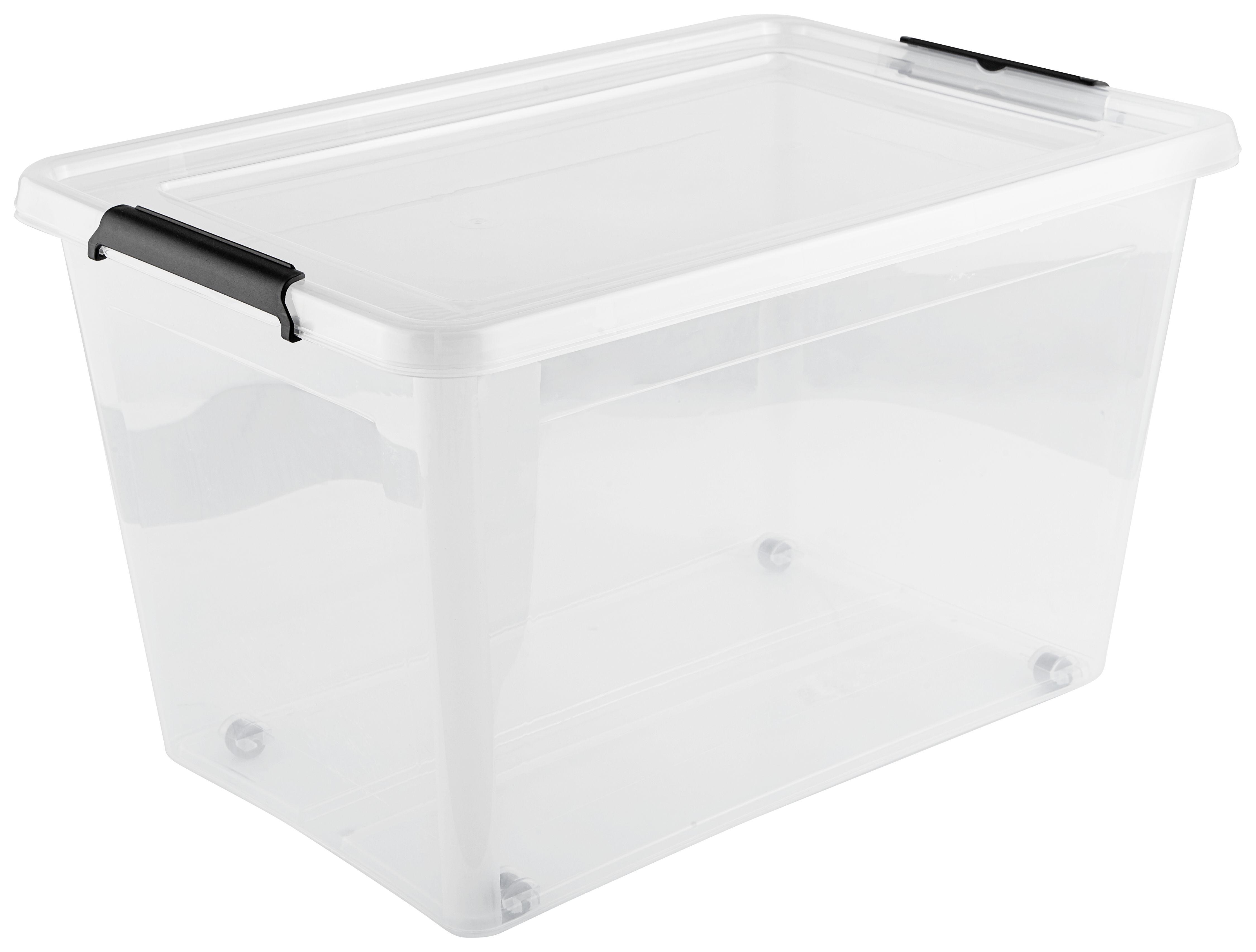 box s vekom JIRI - CA. 60L -BASED- - priehľadné, Konventionell, plast (58/39/34cm) - Based
