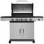 Gasgrill Landgraf BBQ Gs5 17,5 Kw - Silberfarben/Schwarz, MODERN, Metall (144/59/112cm) Gasgrill Landgraf BBQ Gs5 17,5 Kw - Silberfarben/Schwarz, MODERN, Metall (144/59/112cm)