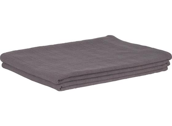 Přehoz Solid One -ext- - tmavě šedá, textil (140/210cm) Přehoz Solid One -ext- - tmavě šedá, textil (140/210cm)
