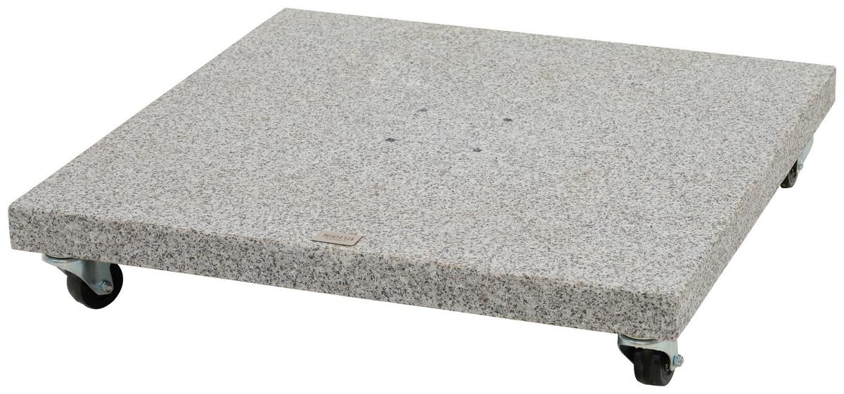 Sonnenschirmständer S08133 - Grau, MODERN, Stein (80/5,3/80cm) - Siena Garden