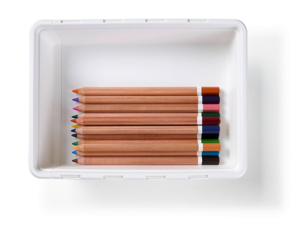 Vnútorné členenie zásuvky VARIO - S - biela, Konventionell, plast (12,5-17,5/9,5/6cm) - Mömax