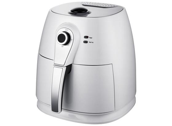 Bono Heißluftfritteuse Air Fryer Af-3.1 - Weiß, MODERN, Kunststoff/Metall (34,3/34,3/33cm) - Bono Bono Heißluftfritteuse Air Fryer Af-3.1 - Weiß, MODERN, Kunststoff/Metall (34,3/34,3/33cm) - Bono