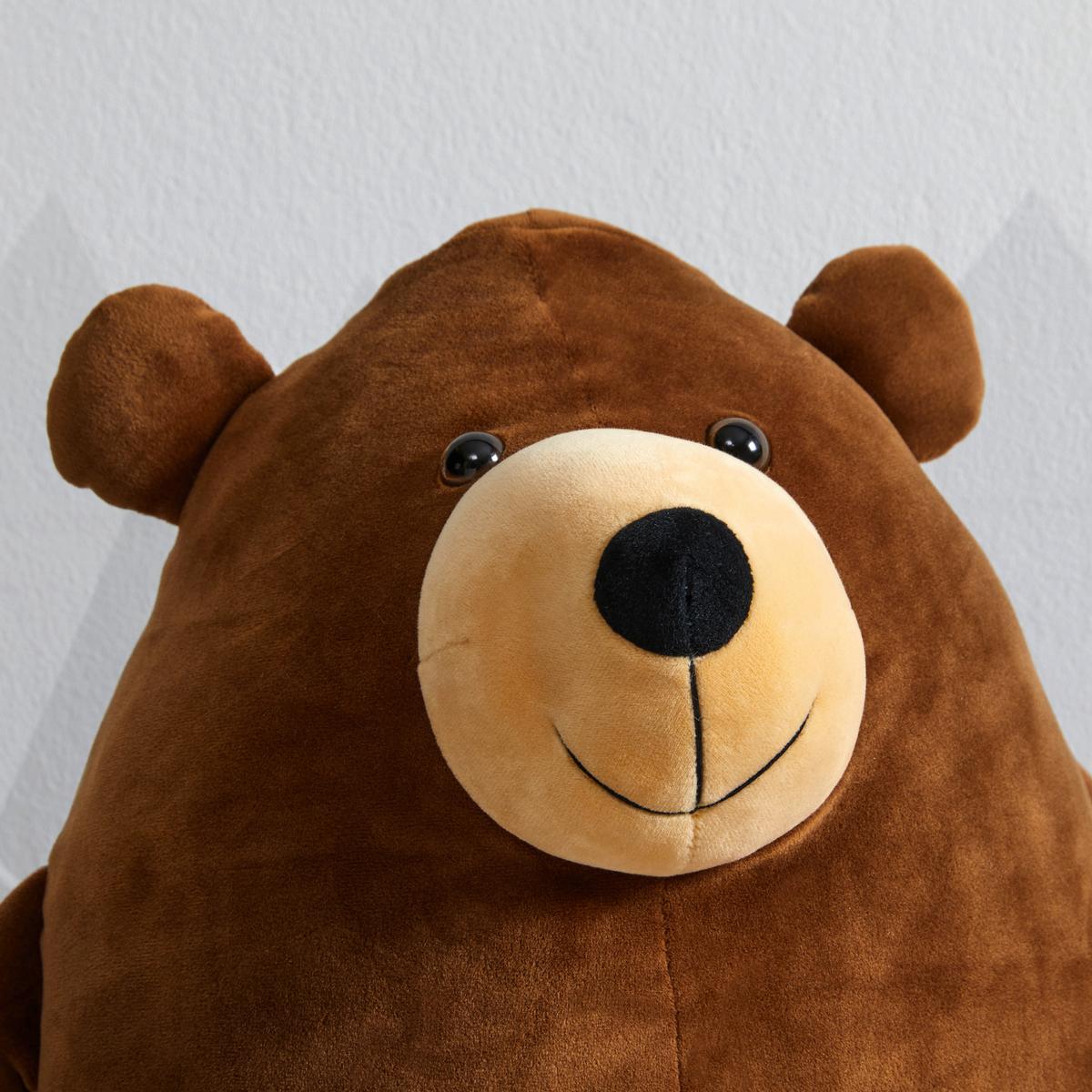 Plyšová hračka - medvěd Fluffy - hnědá, Moderní, textil (18/42cm) - Bessagi Kids