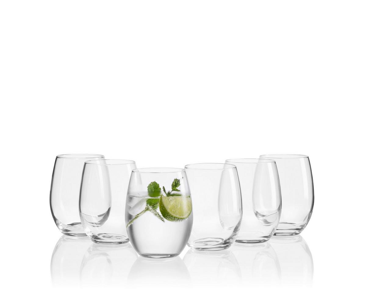 Gläserset Il Premio 6er-Set Je ca. 360 ml - Transparent, Basics, Glas (30,5/23,5/25cm) - Mäser