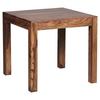 Esstisch Echtholz Mumbai 80x80 Cm Sheesham - Sheeshamfarben, MODERN, Holz (80/76/80cm) - MID.YOU