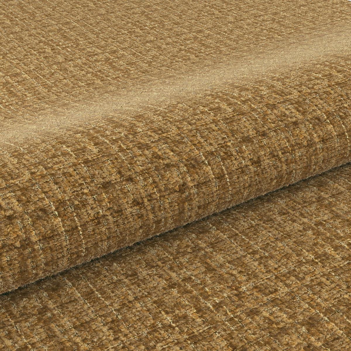 Ecksofa Vanessa New - Goldfarben/Schwarz, MODERN, Textil (297/200cm)