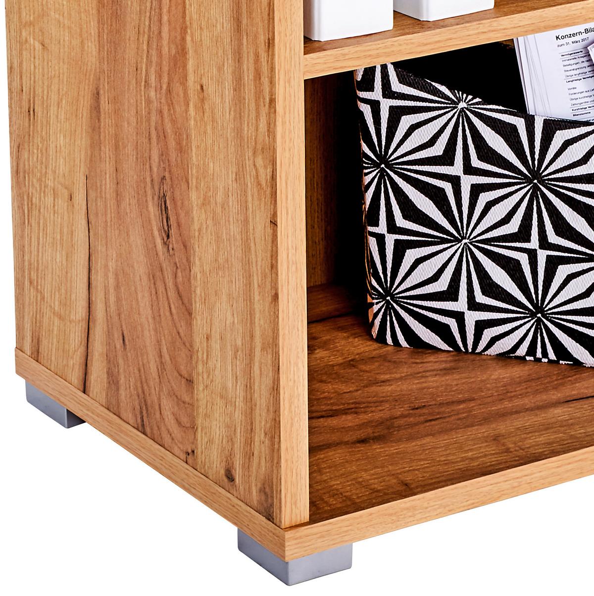 REGÁL NA DOKUMENTY PROFI - barvy dubu, Moderní, kompozitní dřevo (75/113/35cm) - Ondega