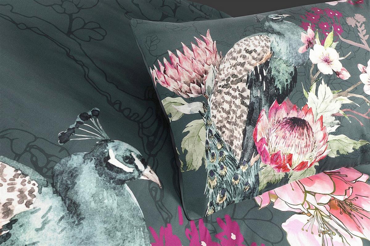 POSTEĽNÁ BIELIZEŇ BLOSSOM125-FRMULTI/GRÜN140X200 - viacfarebná, Basics, textil (140/200cm) - Kayoom