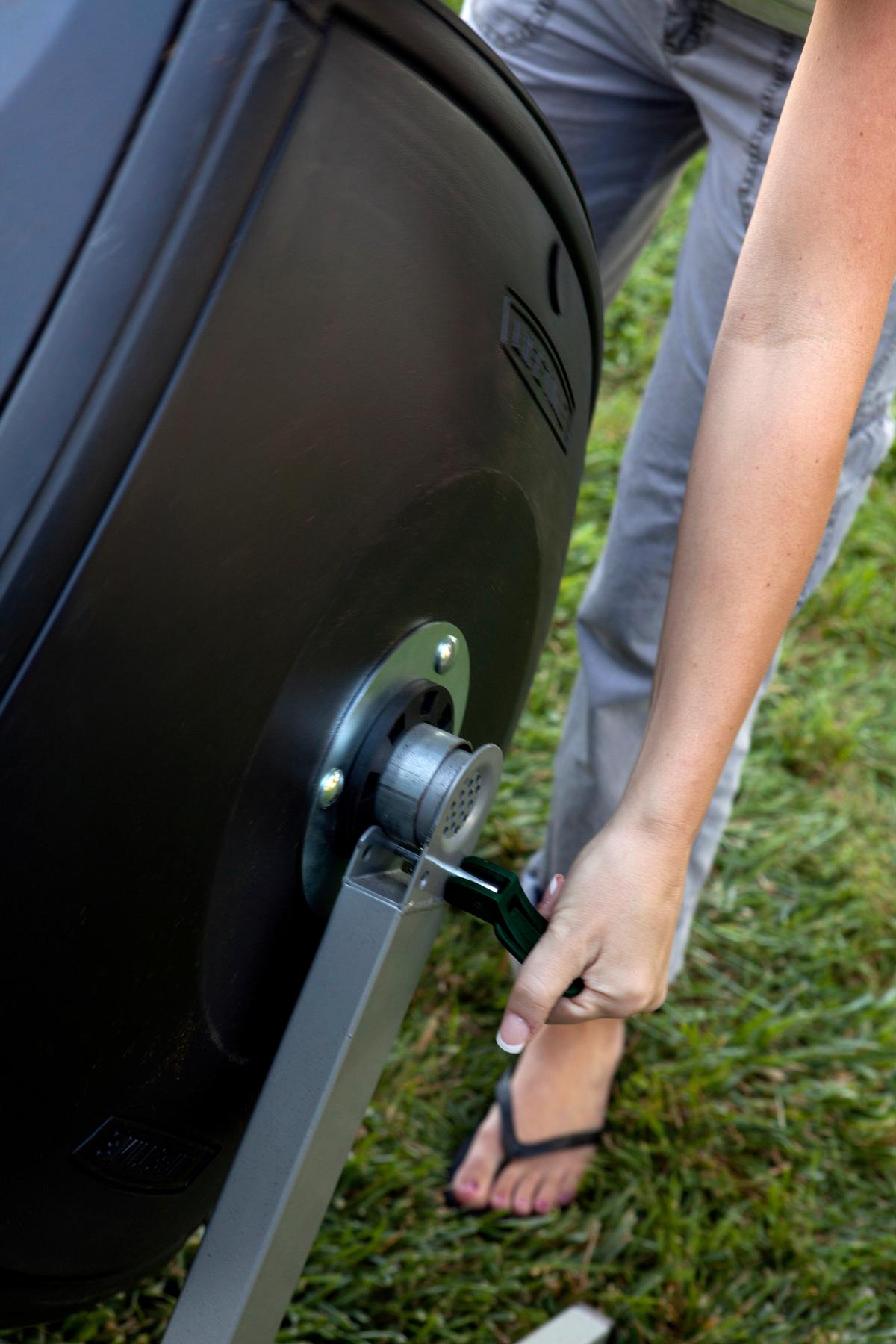 Komposter Kompost-Zwilling 380 L - Schwarz, Basics, Kunststoff (148/111/80cm)