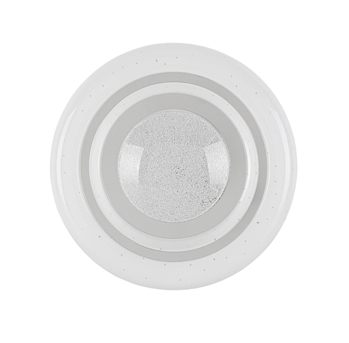 STROPNÍ LED SVÍTIDLO ALI - bílá/barvy chromu, Moderní, kov/plast (26/5,5cm) - Mömax