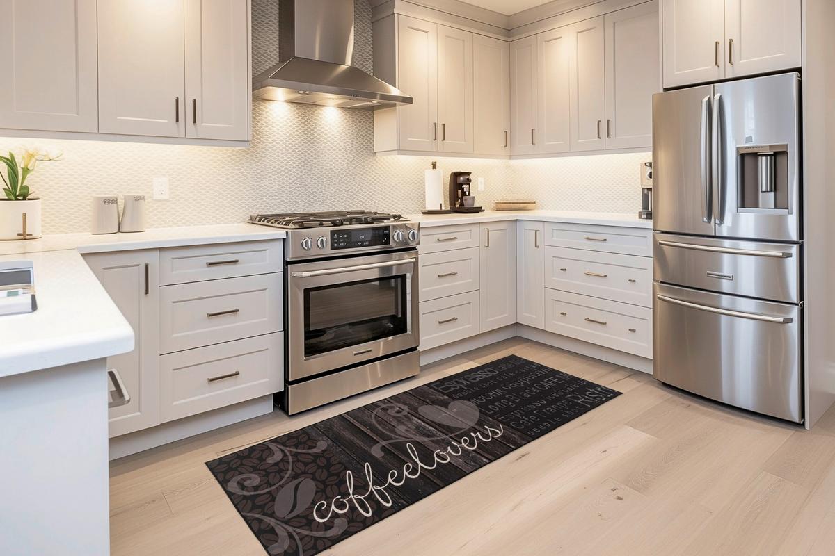 Flachwebteppich Schwarz, BxL: ca. 60x180 cm - Schwarz, Basics, Textil (60/180cm) - Kayoom