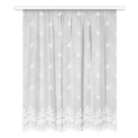 Store halbtransparent Andrea 450x145 cm - Weiß, KONVENTIONELL, Textil (450/145cm) - Ondega