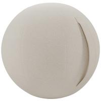 Sitzball Sven 23 Creme D: 65 cm - Creme, Basics, Textil (65cm)