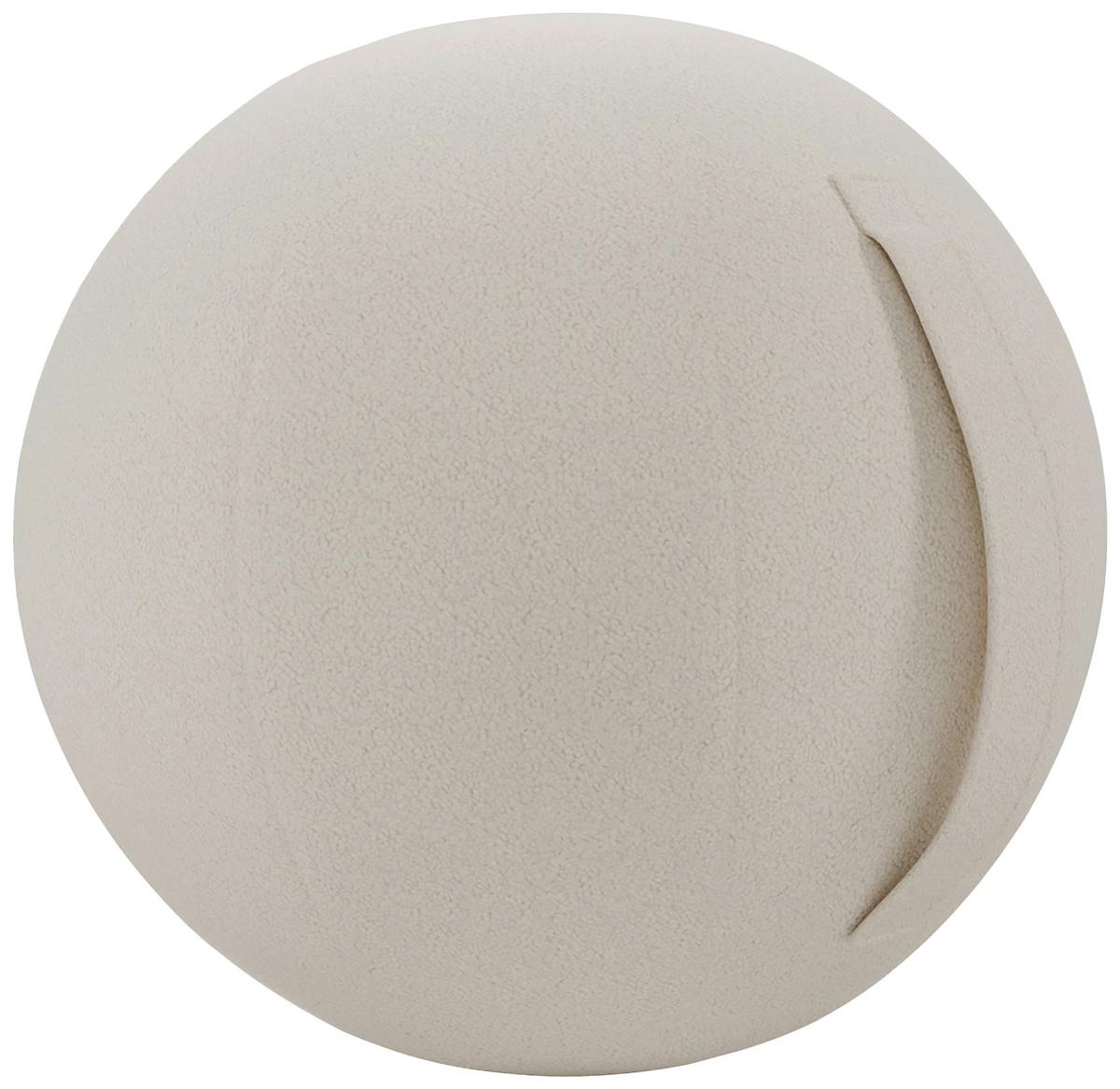 Sitzball Sven 23 Creme D: 65 cm - Creme, Basics, Textil (65cm)
