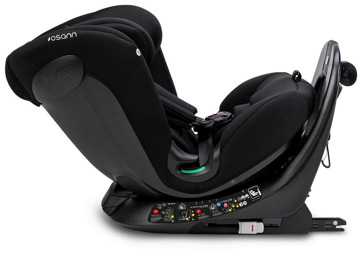 Reboarder-kindersitz Taos 360 Midi - Schwarz, Basics, Kunststoff (44/59,5/55cm) - Osann