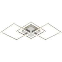 Stropné LED svietidlo OLPÜ, Š: 95cm - hliníková, Modern, kov/plast (72,4/35,4/5,2cm) - Modern Living