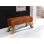 Hocker Leder B: 90 cm - Braun, Natur, Leder (90/43/30cm) - Livetastic Hocker Leder B: 90 cm - Braun, Natur, Leder (90/43/30cm) - Livetastic
