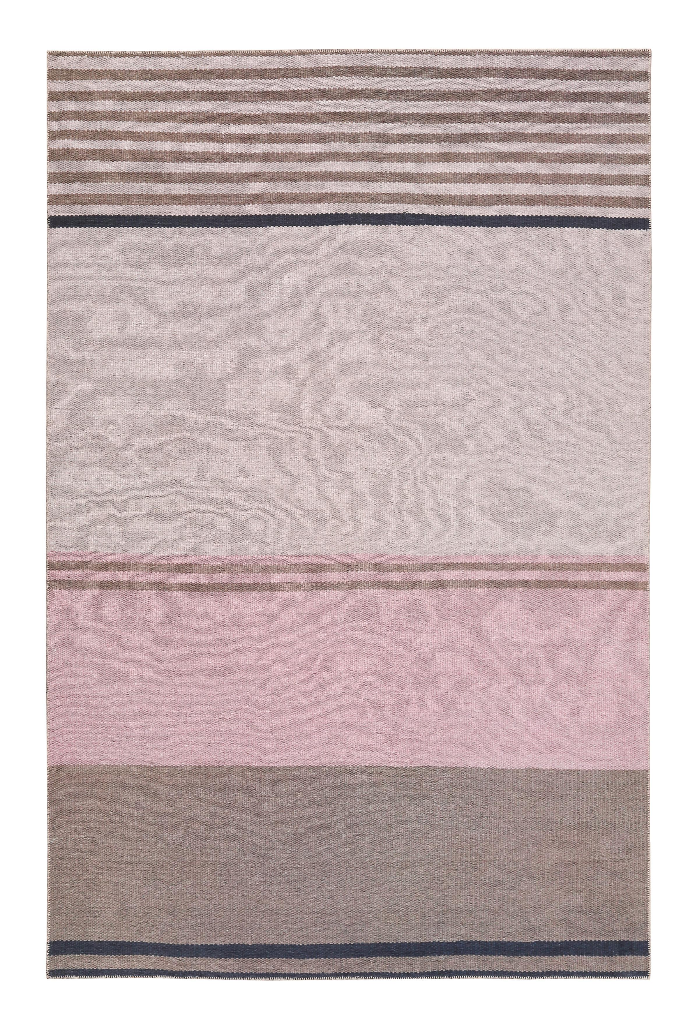 Flachwebteppich Camps Bay Braun/rosa/beige 130x190 Cm - Beige/Braun, KONVENTIONELL, Textil (130/190cm) - Esprit
