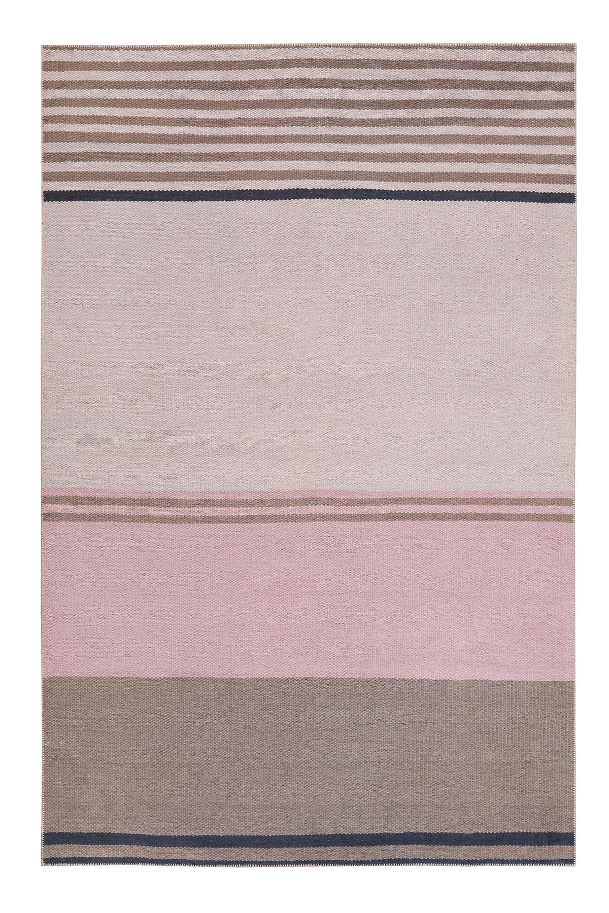 Flachwebteppich Camps Bay Braun/rosa/beige 130x190 Cm - Beige/Braun, KONVENTIONELL, Textil (130/190cm) - Esprit