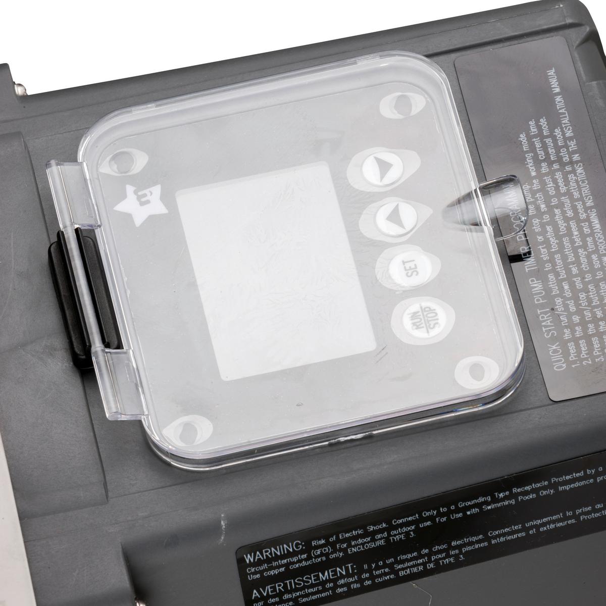 Filterpumpe Pumpe - Weiß, KONVENTIONELL, Kunststoff (55,3/22/27,8cm) - Gre