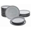 Tafelservice 21520 Nordic Fjord Frost - Hellgrau, Trend, Keramik - Creatable