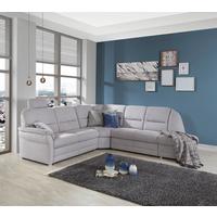 Sedačka FELA Q+, levá, stříbrná, bez polštářů - barvy stříbra, Moderní, dřevo/kompozitní dřevo (254/274cm) - James Wood