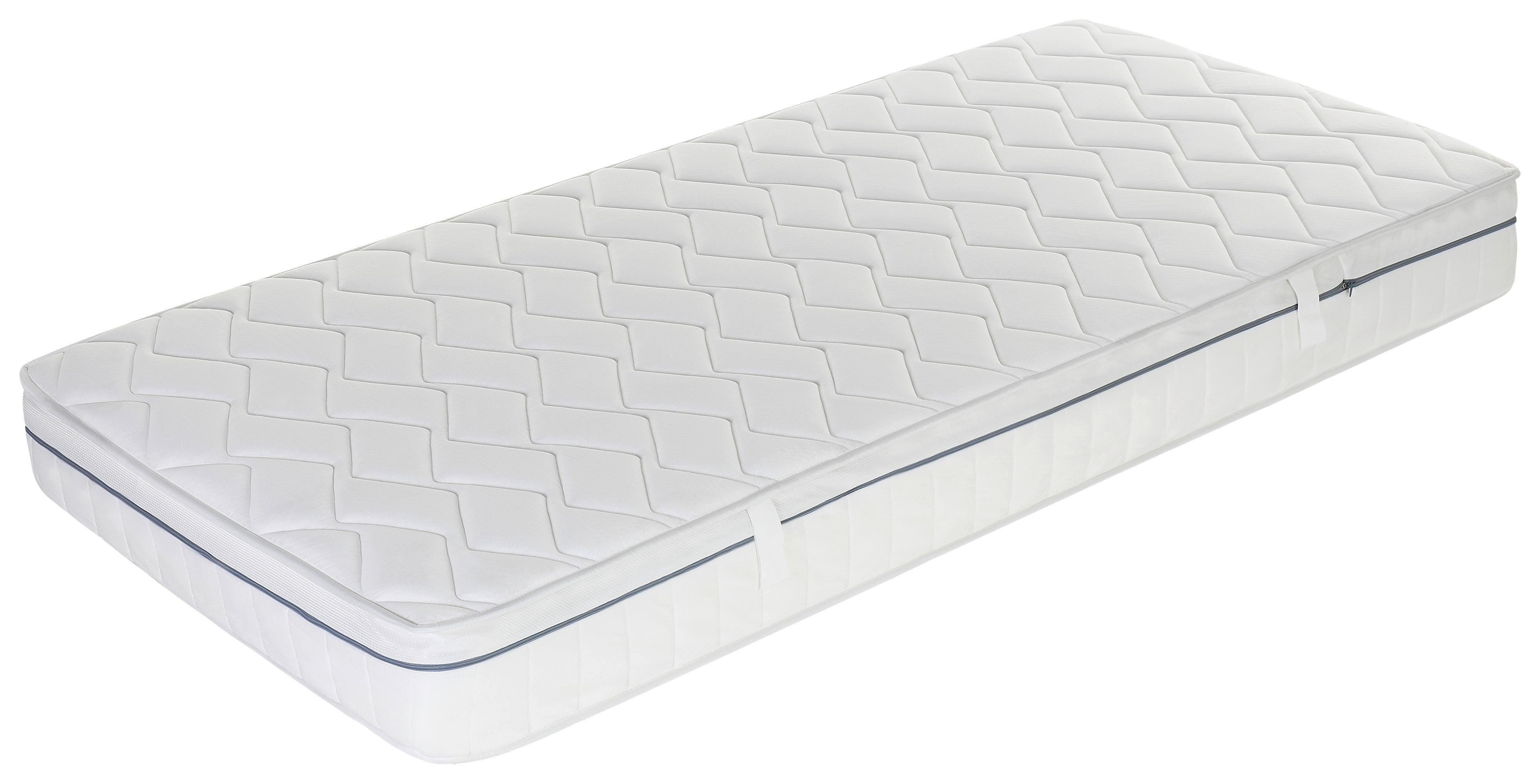Kaltschaummatratze Air Deluxe 3 D 19 - Weiß, Basics, Textil (90/200cm) - MID.YOU