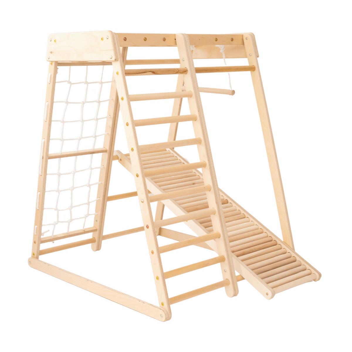 Rollenrutsche natur ca. 118 cm - Birkefarben, Basics, Holz (36/118cm) - CLIFF