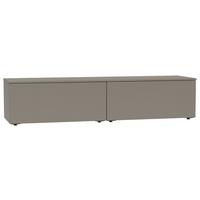 TV-Element Las Vegas Taupegrau B: 180 cm - Taupe, MODERN, Holzwerkstoff (180/36/48cm) - Vertico