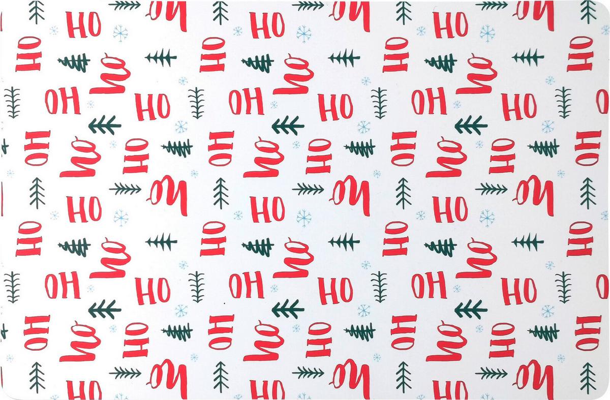 Alátét Karácsonyi - műanyag (43/28/1cm)