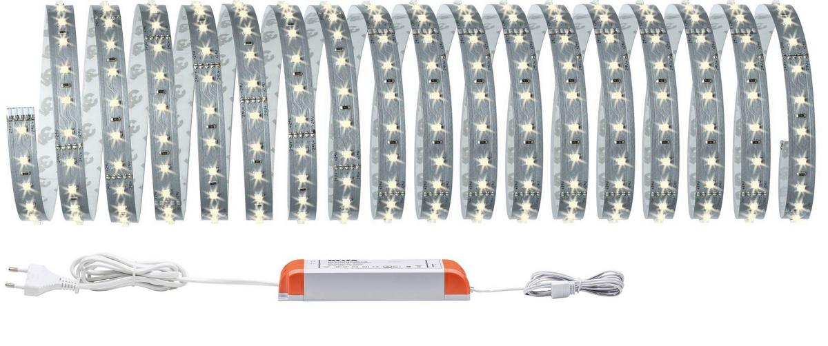 LED-Streifen L: 10-20 M dimmbar - Silberfarben, Basics, Kunststoff (1000-2000/0.3cm) - Paulmann