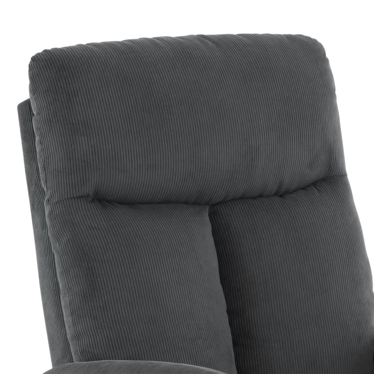 Fernsehsessel Helsinki dunkelgrau, B: 69 cm - Dunkelgrau, MODERN, Holz/Textil (69/101/88cm)