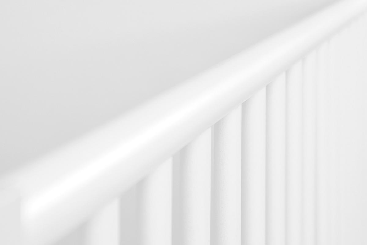 Babaágy Image - fehér, Basics, faalapú anyag (70/140cm) - MID.YOU