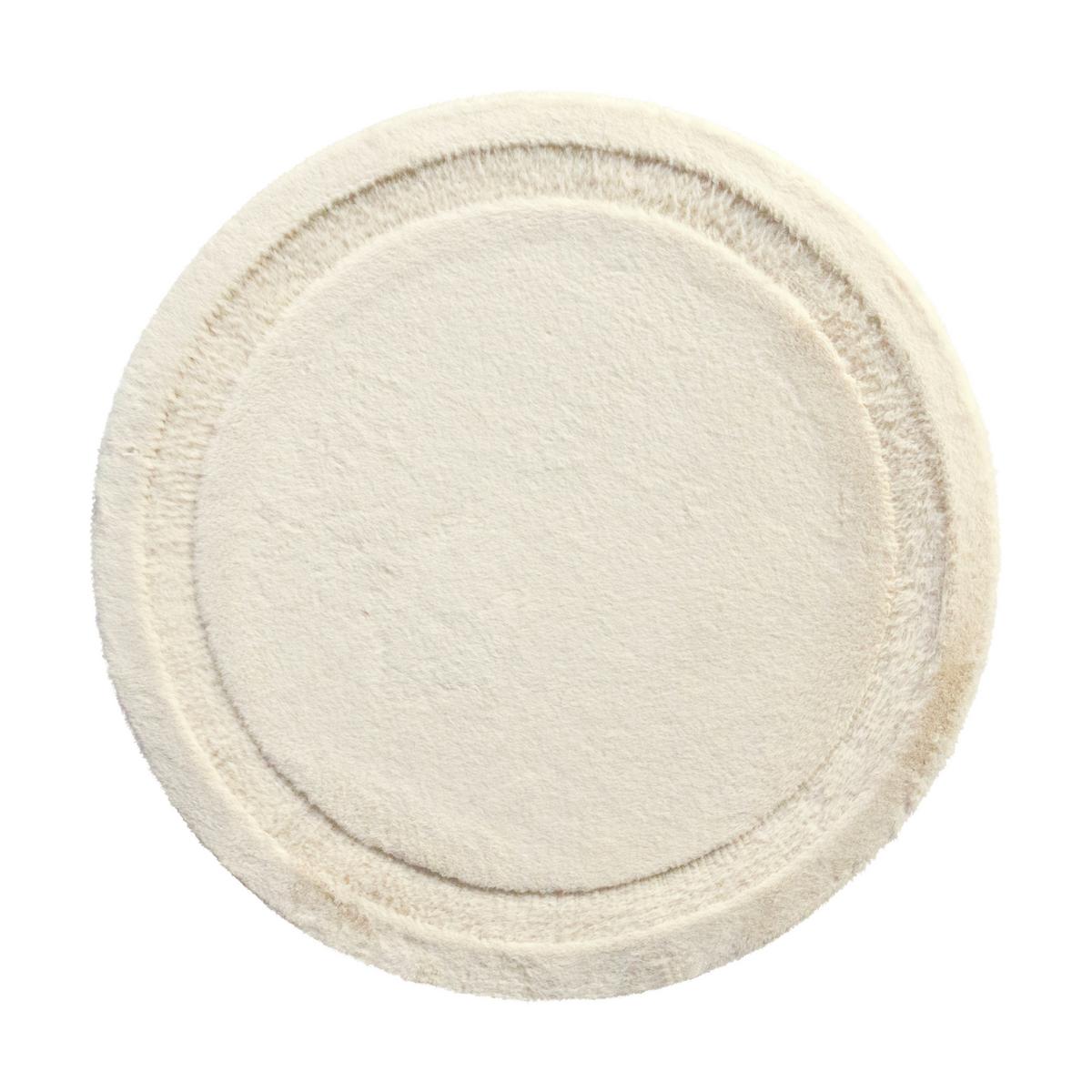 Szörme Szőnyeg Oliver Átmérő Kb. 80cm - bézs, Modern, textil (80cm) - Luca Bessoni