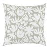 DEKORAČNÍ POLŠTÁŘ BETTY - bílá/šalvějově zelená, Konvenční, textil (40/40cm) - Mömax