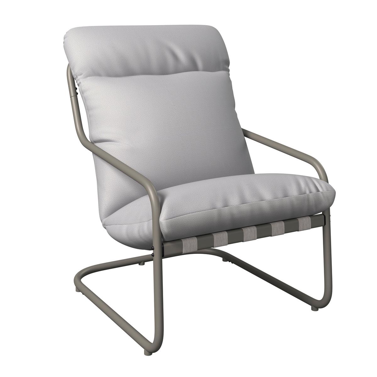 Balkonset Madrid - Grau, Basics, Textil/Metall - Beldano