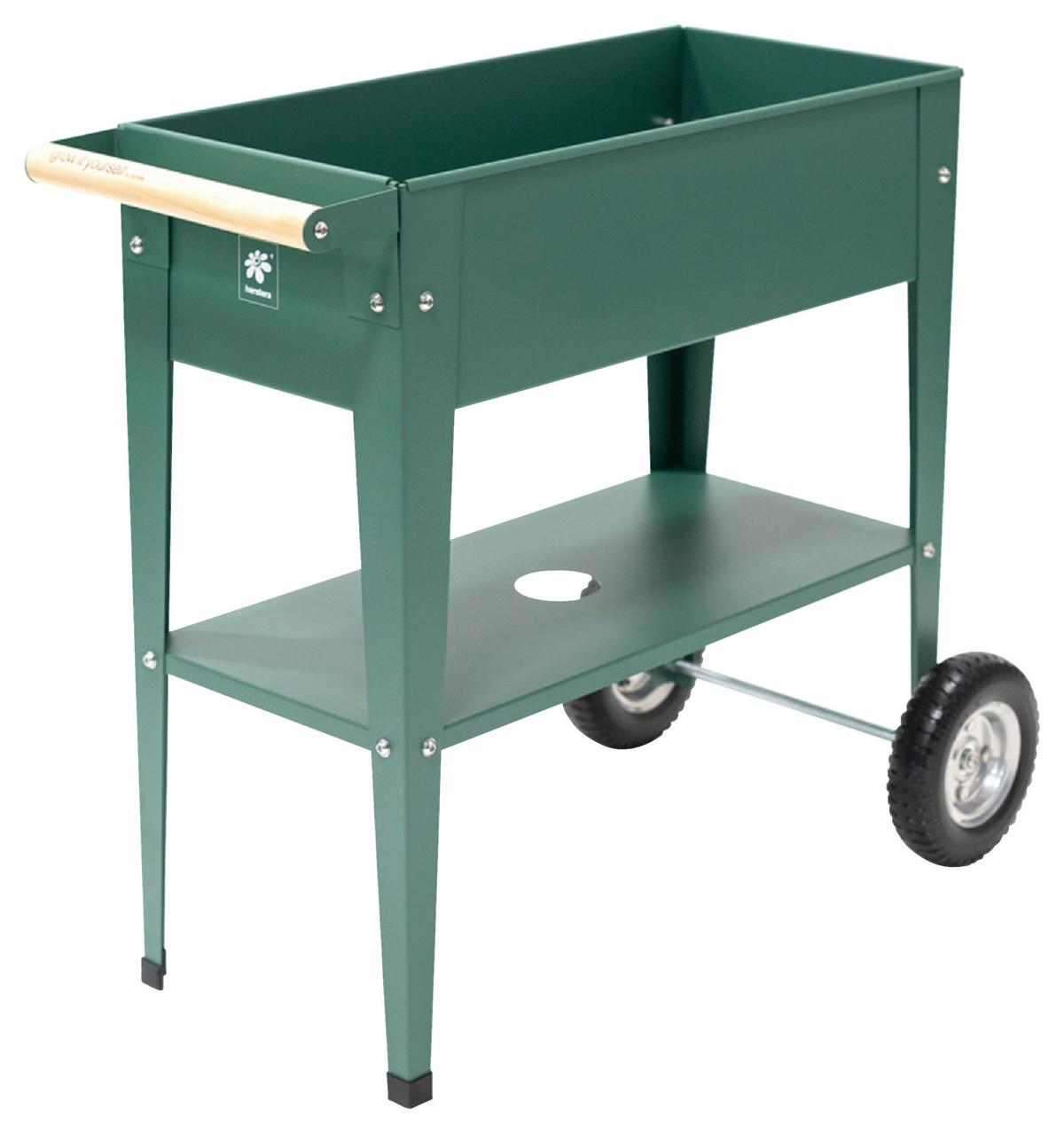 Hochbeet Kräuterfabrik Urban - Olivgrün, Basics, Metall (35/80/75cm)