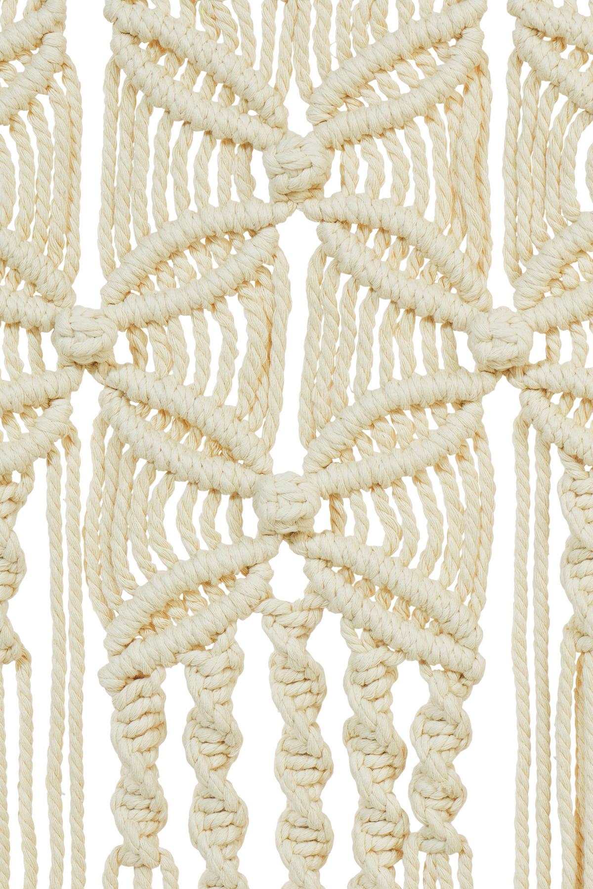 Fali Dekoráció Ebony - fehér, Basics, textil (40/80cm) - Luca Bessoni