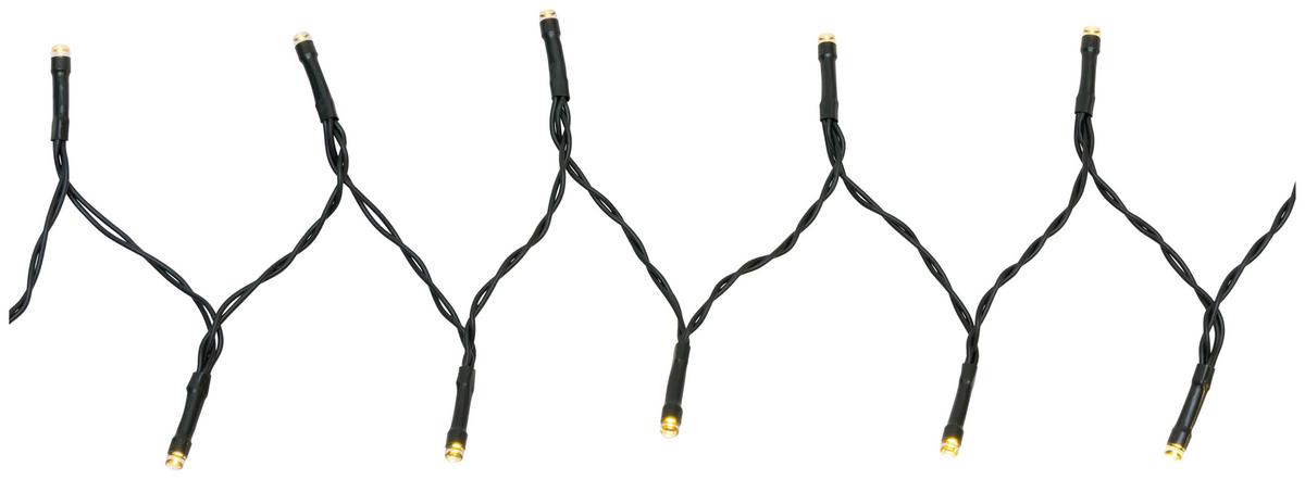 SVĚTELNÝ ŘETĚZ ZIM - tmavě zelená, Romantický / Rustikální, plast (712,5cm) - Mömax