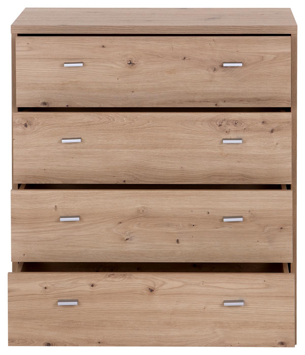 Kommode 74cm You New, Eiche Artisan Dekor - Eiche Artisan, MODERN, Holzwerkstoff (74/85,4/44,3cm)