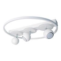 LED-Deckenleuchte Ø 50 cm 3-Flammig - Weiß, Design, Kunststoff/Metall (50/15,5cm) - Näve