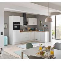 Eckküche Turin Weiß/Eiche Dekor 280x175 cm - Weiß/Eiche Artisan, Basics, Holzwerkstoff (280/175cm) - MID.YOU