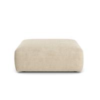 Taburetka LASSO, béžový menčester - čierna/béžová, Lifestyle, textil (124/47/114cm)