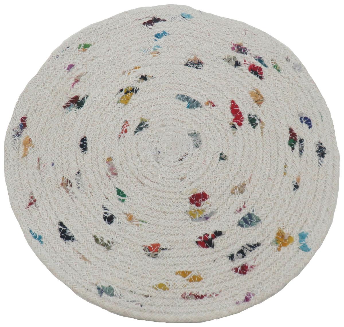 Étkezőalátét Sabine - natúr színű, Konventionell, természetes anyagok (35cm) - Luca Bessoni