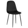 Stuhl-Set Polar - Schwarz, Design, Kunststoff/Textil (44/88/53cm) - Livetastic