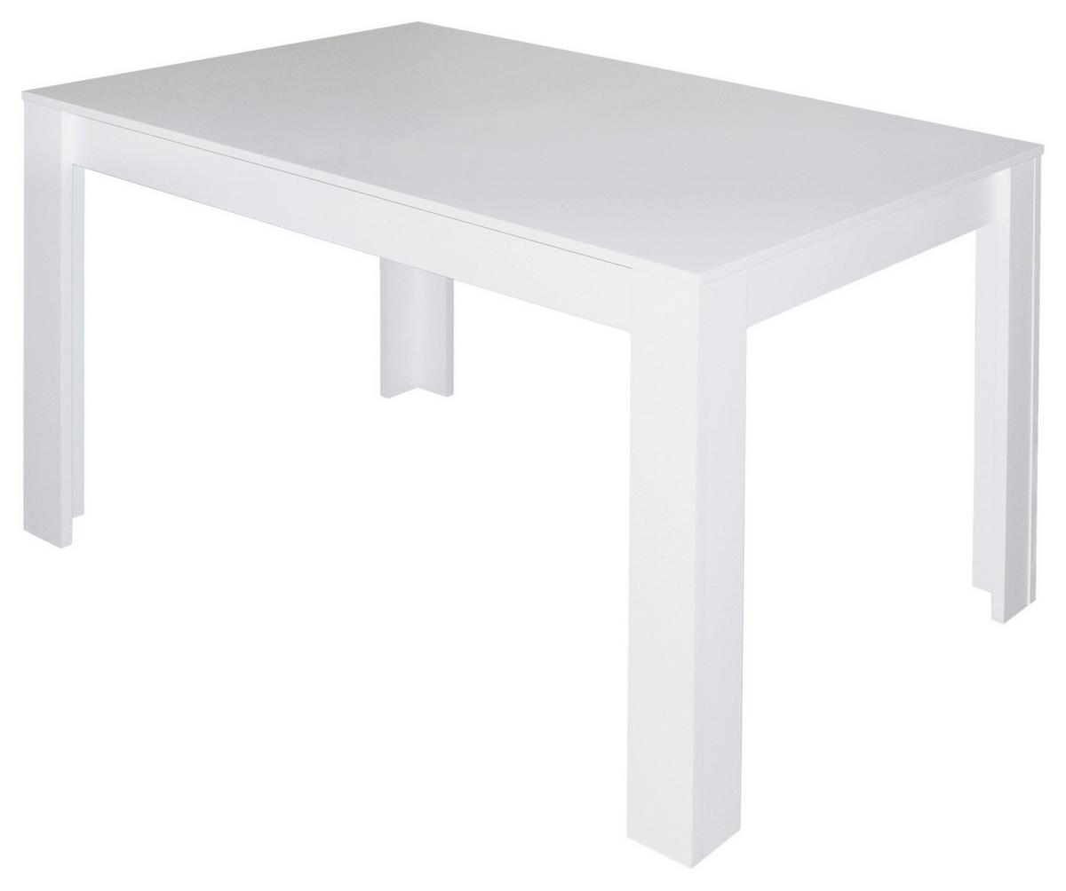 Esstisch Pit Weiß L: 120 Cm - Weiß, MODERN, Holzwerkstoff (120/80/75cm) - Livetastic