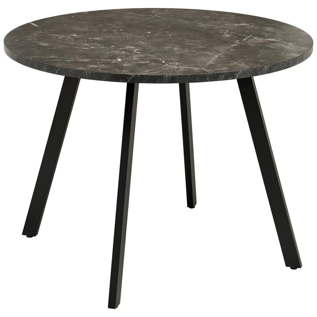 Esstisch Rund Andre 100 cm Schwarz