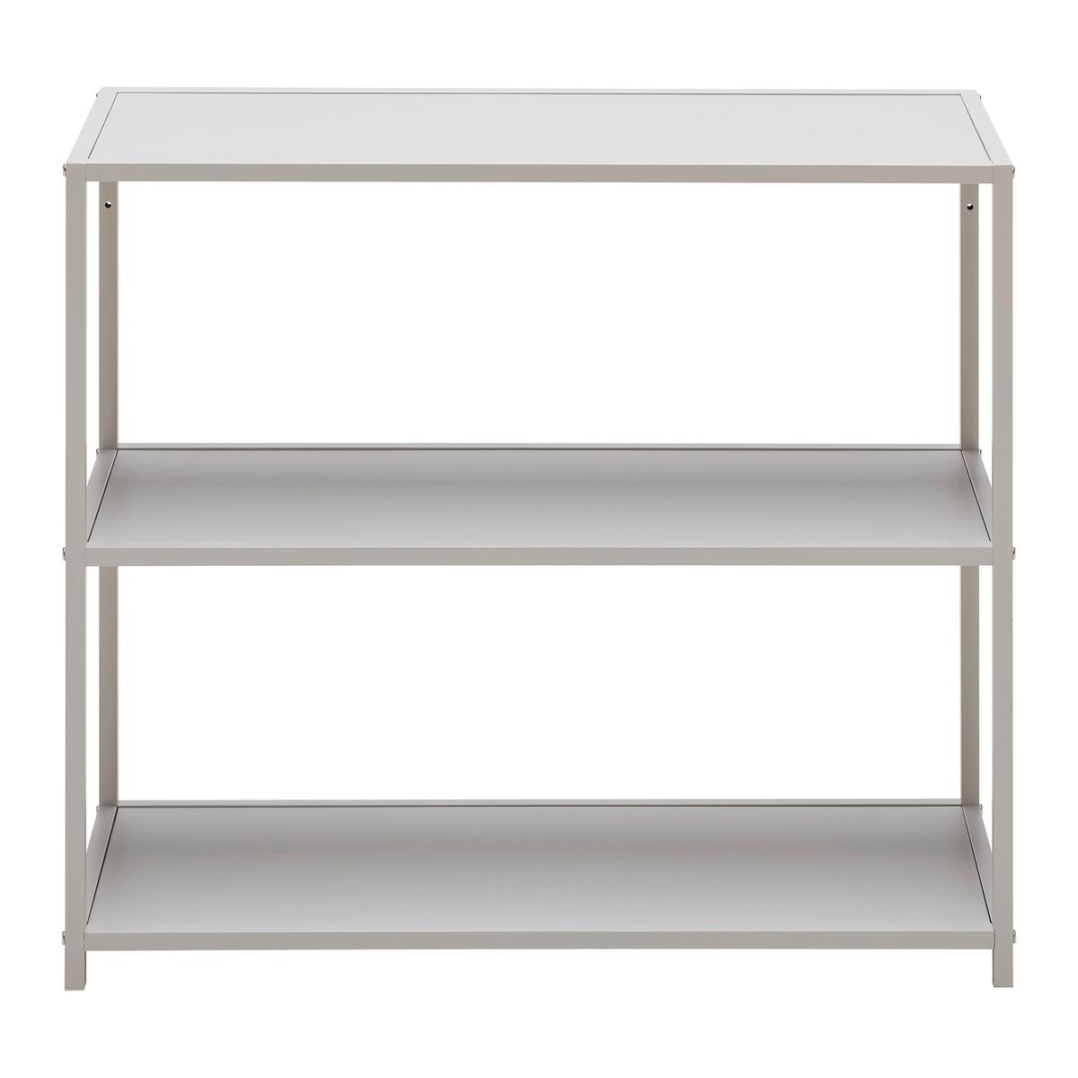 REGÁL BASTIAN II *CENOVÝ TRHÁK* - kašmírová, Modern, kov/kompozitné drevo (77/68/30cm) - Based